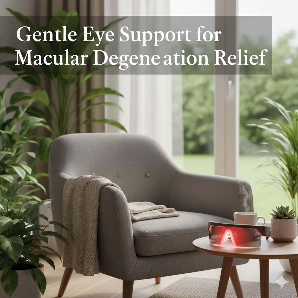 Gentle Eye Support for Macular Degeneration Relief