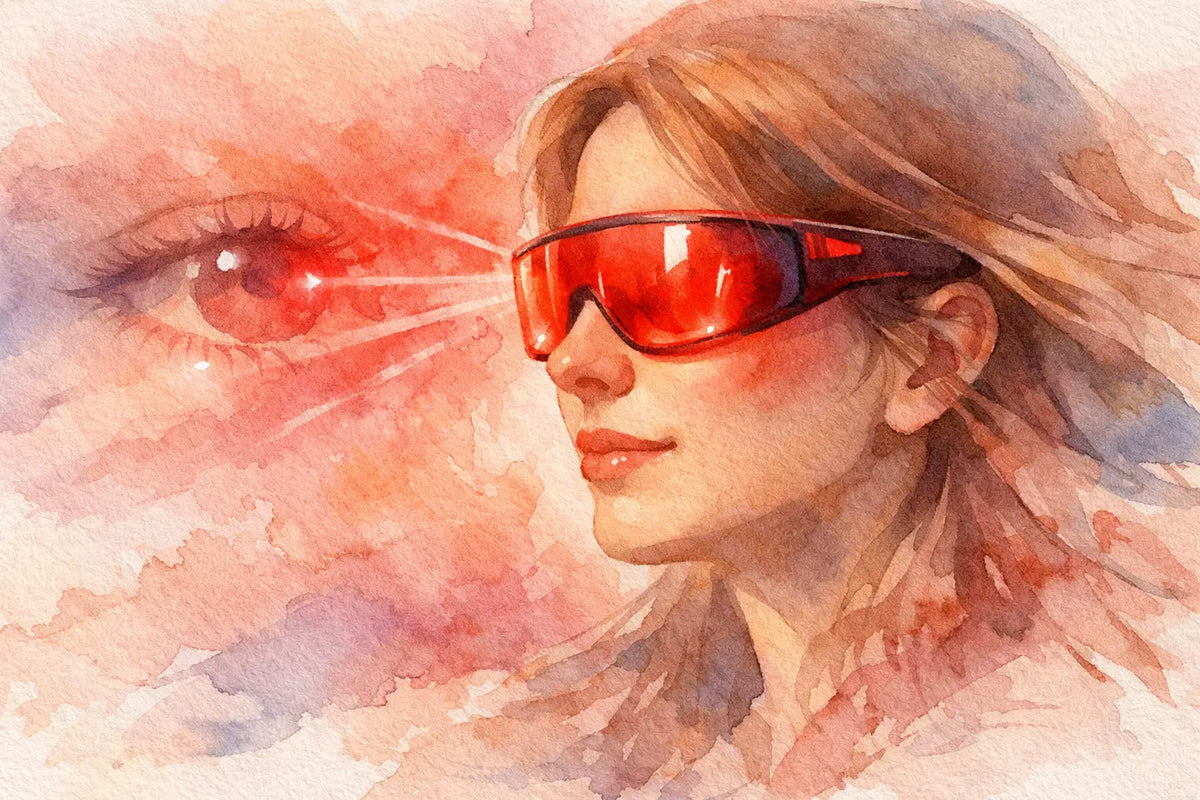 How Red Light Therapy Glasses Support Eye Health